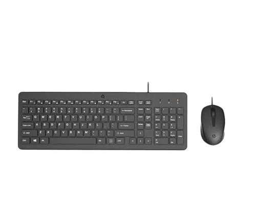 HP 150 Kabelgebundene Maus-Tastaturkombination