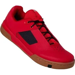 Crankbrothers Unisex Fahrradschuhe Stamp Lace Pump for Peace Edition, Rot Schwarz, 43 - Rot - 43