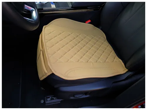 Sitzauflage Karamel Beige Kunstleder passend für VW T-Cross OT405