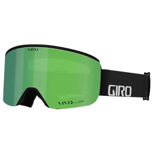 Giro Herren Skibrille AXIS, Black Wordmark, M - Skibrille mit EXV Frameless Design und magnetischem Schnellwechselsystem für schnellen Gläserwechsel; ideal für Brillenträger dank OTG-freundlichem Design.
