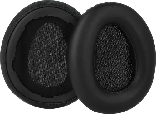 vhbw 2x Ohrpolster kompatibel mit Sony MDR ZX770BT, ZX770BN, ZX780, 10RBT, 10R, ZX770, 10RNC Kopfhörer Headset, Schaumstoff / Kunststoff Schwarz