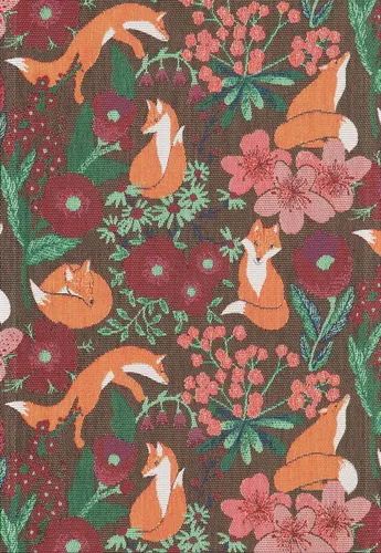 Ekelund Küchenhandtuch Rävdans in orange von Ekelund