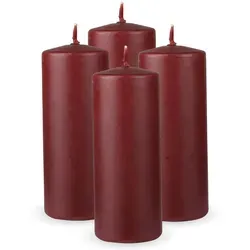 Bestlivings Stumpenkerzen, Braun, Naturmaterialien, 16 cm, Dekoration, Kerzen & Zubehör, Stumpenkerzen