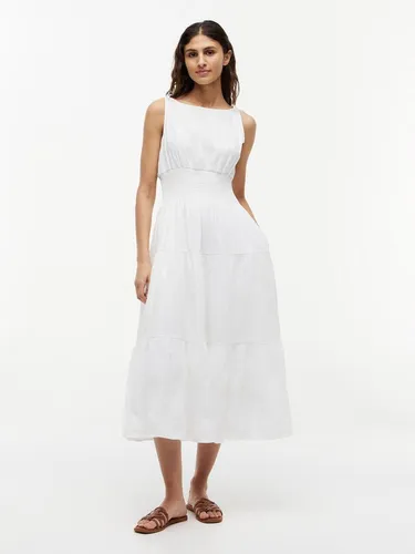 Tommy Hilfiger SMOCK TIE NS MIDI DRESS Trägerkleid von Tommy Hilfiger