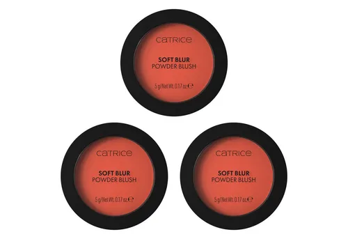 Catrice Rouge SOFT BLUR POWDER BLUSH, 3-tlg., für ein weiches, mattes Finish