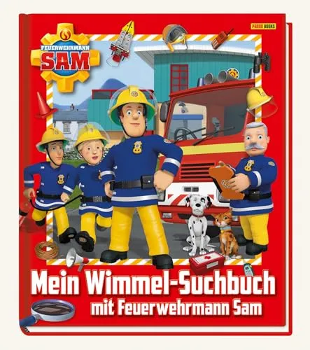 Feuerwehrmann Sam: Mein Wimmel-Suchbuch - Zahlen für Kinder: Entdecken Sie mit Feuerwehrmann Sam ein spannendes Wimmelbuch, das spielerisch Zahlen vermittelt und die Fantasie anregt.