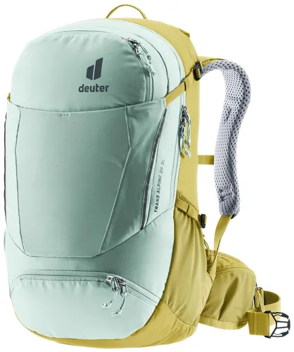 deuter Trans Alpine 28 SL Damen Fahrradrucksack 2024 - Wanderrucksack mit hervorragender Belüftung, sicherem Sitz und SL Women's Fit für optimalen Tragekomfort bei Fahrradtouren.