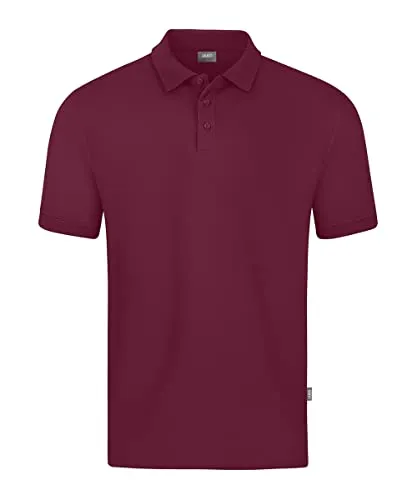 Jako Polo Doubletex Herren maroon Gr XXL - Poloshirt für Herren, ideal für Beruf und Freizeit. Strapazierfähig und formstabil dank Doubletex Piqué, 60°C waschbar und geeignet für Industriewäsche.