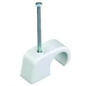 OBO Bettermann Nagelschellen 7-12mm grau 35mm Nagel 300 Stück