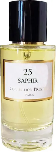 Collection Prestige Paris N°25 Saphir Eau De Parfum 50ml - Eau de Parfum für Damen, luxuriöser Duft mit eleganten Noten, der die Sinne verzaubert und für besondere Anlässe ideal ist.