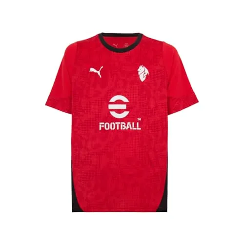 Puma ACM Training Jersey - All Time Red-Puma Black (M) - Herren Jersey für Fitness & Training, mit dryCELL-Technologie für schweißfreies Training und nachhaltig aus 95% Recyclingmaterialien hergestellt.