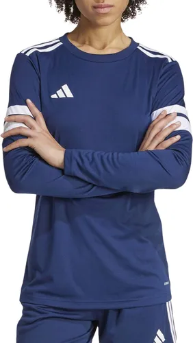 adidas Damen SQUADRA25 Jersey Long Sleeve - Team Navy Blue - Trainingsbekleidung aus 100 % recyceltem Polyester mit AEROREADY-Technologie für optimale Feuchtigkeitsregulation und Platz für individuelle Details.