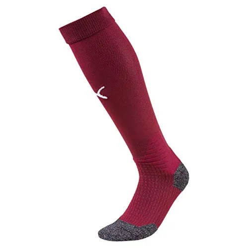 PUMA Herren Team Liga-A Shirt Core Socks Fußballsocken, Cordovan weiß, 47