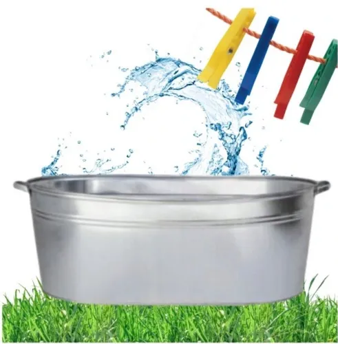 Verzinkte Zinkwanne 75 Liter