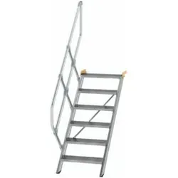 Alutreppe 6 Stufen von Günzburger