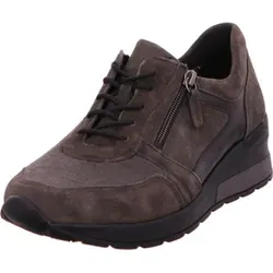 Waldläufer H-Clara Damenschuhe - Wanderschuhe mit modischem Velourleder-Obermaterial und weichem Textilfutter, ausgestattet mit herausnehmbarem Fußbett für individuellen Komfort und optimalen Halt.