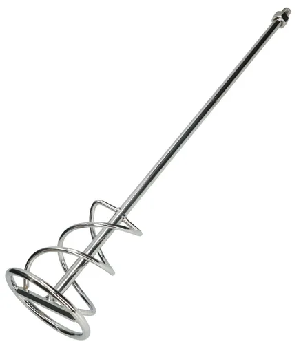 KOTARBAU® Mörtelrührer Spiralmischer 120mm mit M14 Gewinde für Zement Putz Gips Farben Rührkorb Wendelrührer Rondenrührer Farbrührer Rührquirl Gipsrührer