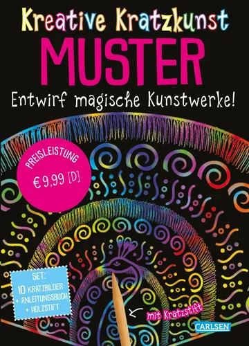 Anton Poitier ~ Kratzbilder für Kinder: Kreative Kratzkunst: M ... 9783551191847