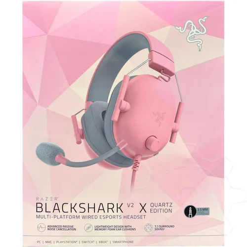 BlackShark V2 X in pink von Razer