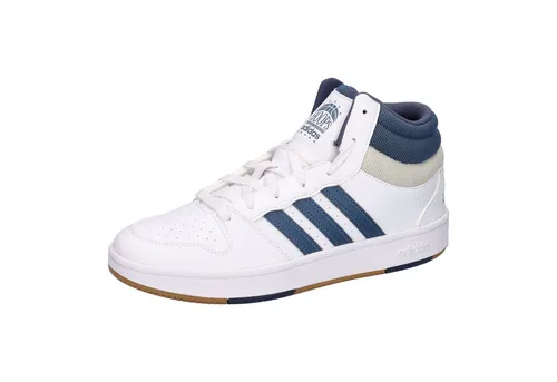 adidas Sportswear HOOPS MID CLASSIC Sneaker weiß 43 1/3 EU - Sportlicher Basketball-Sneaker in Größe 43 1/3, mit robuster Gummisohle für optimalen Halt und klassischem Design in Cloud White. Ideal für den Alltag und sportliche Aktivitäten.