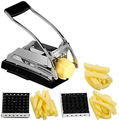 Rosenstein & Söhne Pommes Maschine: Profi-Pommes- & Gemüseschneider