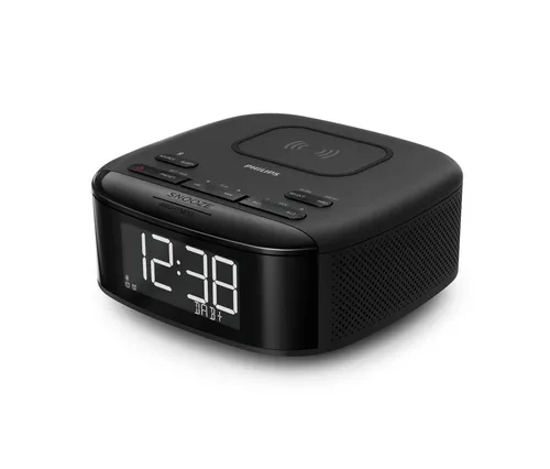 Philips R7705/10 Radiowecker DAB+ - DAB+ Radiowecker mit Bluetooth, doppeltem Alarm und kabellosem Qi-Ladepad für Ihr Smartphone – perfekt für einen erholsamen Schlaf und eine stressfreie Morgenroutine.
