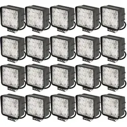 Greenmigo 20x 48W LED Arbeitsscheinwerfer 4320LM Zusatzscheinwerfer LED Scheinwerfer IP67 Offroad Wasserdicht Flutlichtstrahler 12V 24V [++]