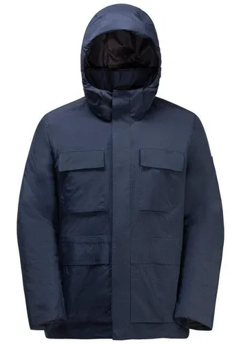 Jack Wolfskin TEXTOR UTILITY JKT M - Winterjacke mit Kapuze, Gr. XL - Funktionsjacke mit hochwertigen PRIMALOFT Isolation und TEXAPORE Wetterschutz, ideal für kalte Tage und aktive Outdoor-Abenteuer.