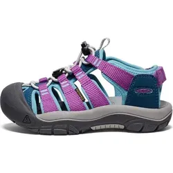 Keen Newport Boundle Kindersandalen Blau EU 25-26 - Wanderschuhe für Kinder mit verstellbarem Fersenriemen für einfachen Einstieg, schnell trocknendem Obermaterial und hervorragender Traktion – perfekt für Abenteuer im Freien!