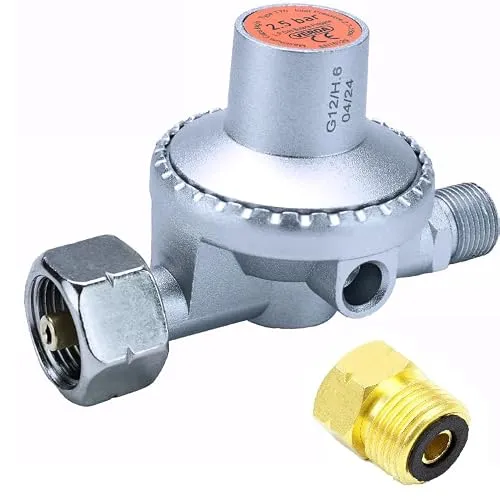 Sellnet Druckregler gasflasche 2,5 bar 8 Kg/h