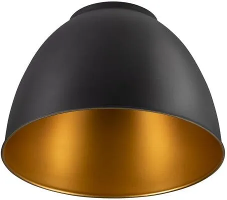 SLV 1006410 Lampenschirm 206mm Schwarz in gold von SLV