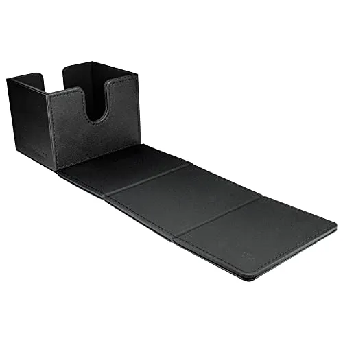 Ultra Pro UP - Vivid Alcove Edge: Black - Sammelkarten-Aufbewahrungsbox, stilvolles Design in Schwarz mit optimalem Schutz für deine wertvollen Karten.