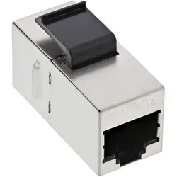 Inline® Keystone RJ45 Buchse / Buchse Einsatz, SNAP-In, Cat.5e