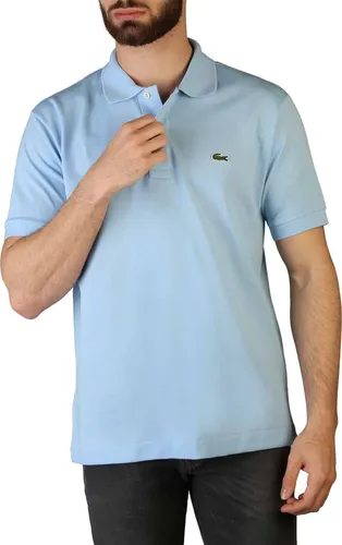 Lacoste Poloshirt L.12.12, Blau L - Herren Poloshirt aus 100% Baumwolle im klassischen Schnitt, ideal für legere und halbformelle Anlässe. Der atmungsaktive Petit Piqué-Stoff sorgt für Komfort und Stil.