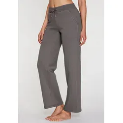 H.I.S Relaxhose mit weitem Bein und aus ultraweicher Sweatqualität, Loungewear grau 44/46