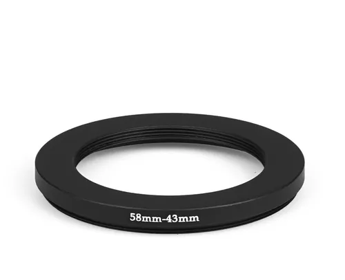 mm - 43 mm Filter Adapter Step-Down Adapter Filteradapter Step Down 58-43 58