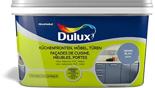 Dulux Fresh up Küchenfronten, Möbel, Türen Satin, Einfach mal neu streichen, Denim Blue, 750 ml