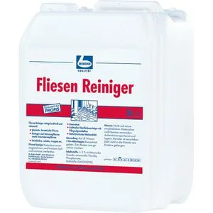 Dr.Becher Bodenpflege Fliesen Reiniger Konzentrat, 5 Liter - Haushaltswaren, reinigt und schützt effektiv Natur- und Kunststein, ideal für glatte Flächen mit schnellem, streifenfreiem Trocknen.