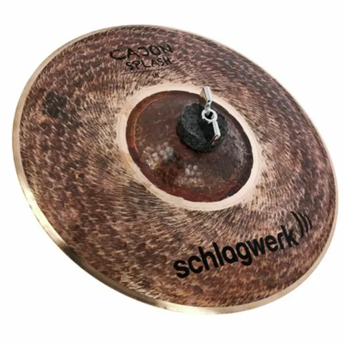 Schlagwerk Splash Becken (CS10) - 10 Zoll B20-Bronze - Splash-Becken, 25,4 cm (10 Zoll) aus hochwertigem B20-Bronze, handgehämmert und ideal für kreative Rhythmen. Designed in Deutschland, handgefertigt in der Türkei.