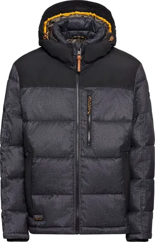 camel active 430190/2O28 Funktionsjacke - Wetterfeste Funktionsjacke mit abnehmbarer Kapuze, warmem Fleecefutter und praktischen Taschen für optimalen Komfort und Style.