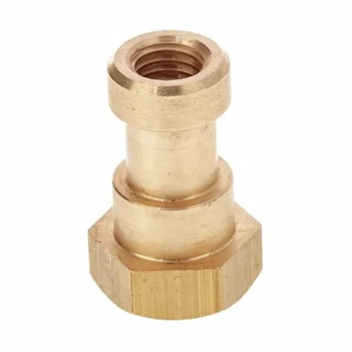 Manfrotto Zapfen 16mm mit M10 Innengewinde - 48 g, aus hochwertigem Messing in Gold für stabile Stativverbindungen