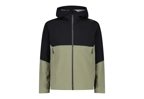 CMP Regenjacke grün 58 EU - Funktionsjacke aus 100% Polyester, pflegeleicht und sportlich im Design, ideal für wechselhaftes Wetter.