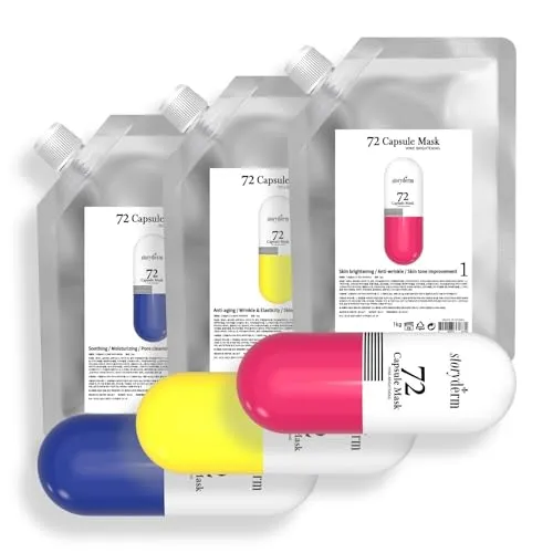 Storyderm Algenmaske Pulver WINE BRIGHTENING - Niacinamid & Vitamin C - Die 1Kg Variante der WINE BRIGHTENING Algenmaske bietet langanhaltende Feuchtigkeit und einen strahlenden Teint. Ideal für alle Hauttypen, unterstützt sie die Hautpflege mit wichtigen Nährstoffen.