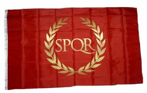 Flagge / Fahne Römisches Reich SPQR Hissflagge 90 x 150 cm