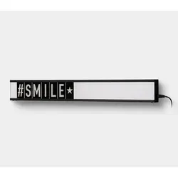 LED-Tischlampe Script im minimalistischen Design