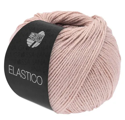 LANA GROSSA ELASTICO Häkelwolle, 160 m (extraweiches Baumwollgarn mit leichtem Stretch-Anteil), 50 g
