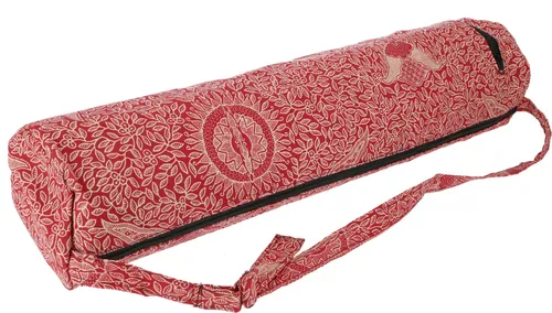 Yogamatten-Tasche indonesische Batik - rot - 65*20*20 cm