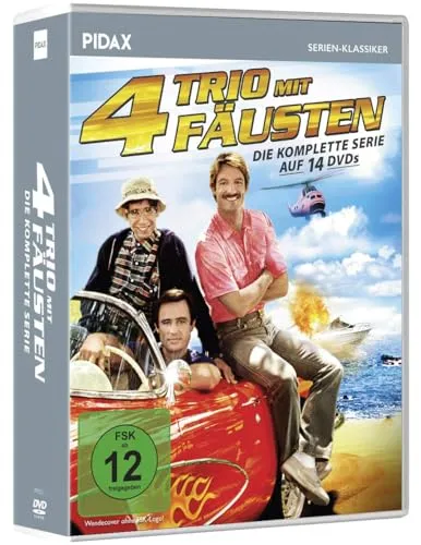 Trio mit 4 Fäusten - Die komplette 58-teilige Kult-Serie - in Sammlerbox [15 DVDs] incl. Bonus