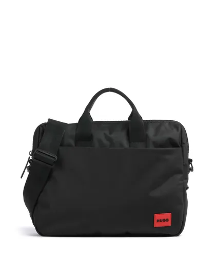 Hugo Ethon 3.0 Aktentasche mit Laptopfach 39 cm - Elegante Aktentasche in Schwarz mit speziellem Laptopfach, perfekt für den modernen Berufstätigen und ideal für Büro und Reisen.