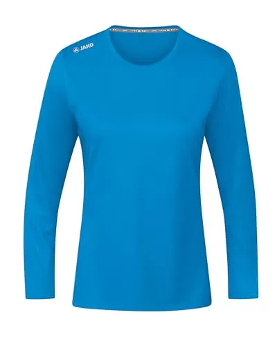 JAKO Damen Longsleeve Run 2.0, Jako-Blau, 42